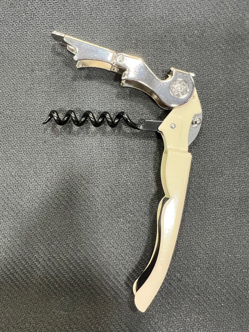 Pulltex corkscrew (Category: Beverages) located in Singapore. Submitted by 8yolk (Listing ID 1372862484, Image 3). Description: Brand new cream coloured Pulltex wine opener #wineopener #pulltex #corkscrew #wine.