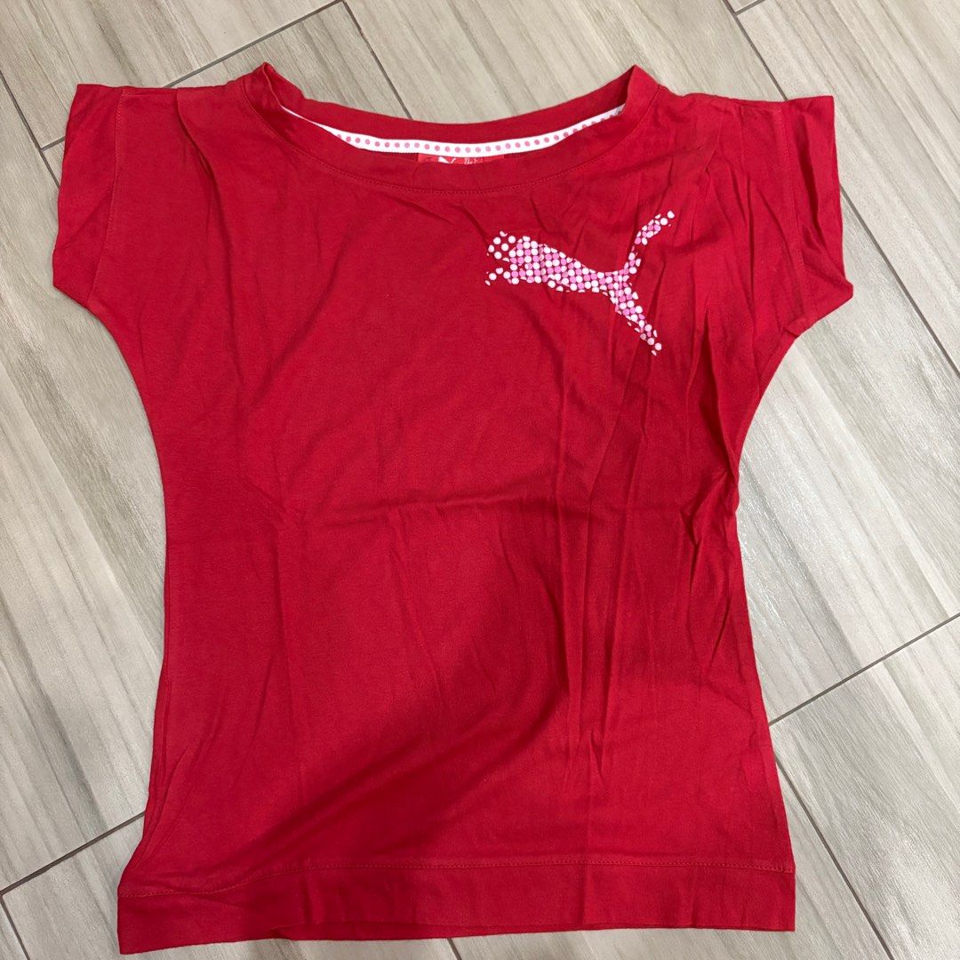 RED PUMA SHIRT (Category: Shirts) located in Caloocan City. Submitted by j.taberna (Listing ID 1372995753, Image 1). Description: RED PUMA SHIRT SIZE: LARGE NO STAINS! ‼️PRICE STILL NEGOTIABLE‼️.