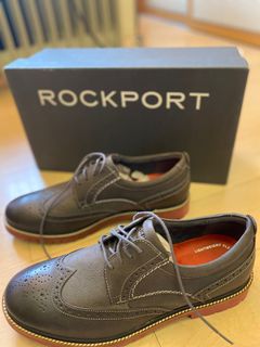 Rockport Dress Shoes Mens Marshall WingTip Oxford Gray629804595358731110