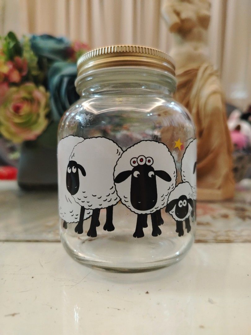 Shaun the Sheep Glass Jar (Category: Dinnerware & Cutlery) located in San Fernando. Submitted by jpmarketplace2023 (Listing ID 1373048631, Image 1). Description: 💚 All items are authentic from Japan. 💛 MOP: GCash (❌️ GCash Protect) 🩵 MOD: LBC only (❌️ S. Checkout, COD, COP) 💙 Meet-up: Vista Mall, San Fernando, Pampanga 💜 All items are on-hand. 🧡 First to pay gets the item first. ❤️ Breakable items are packed with care and caution. Seller wi