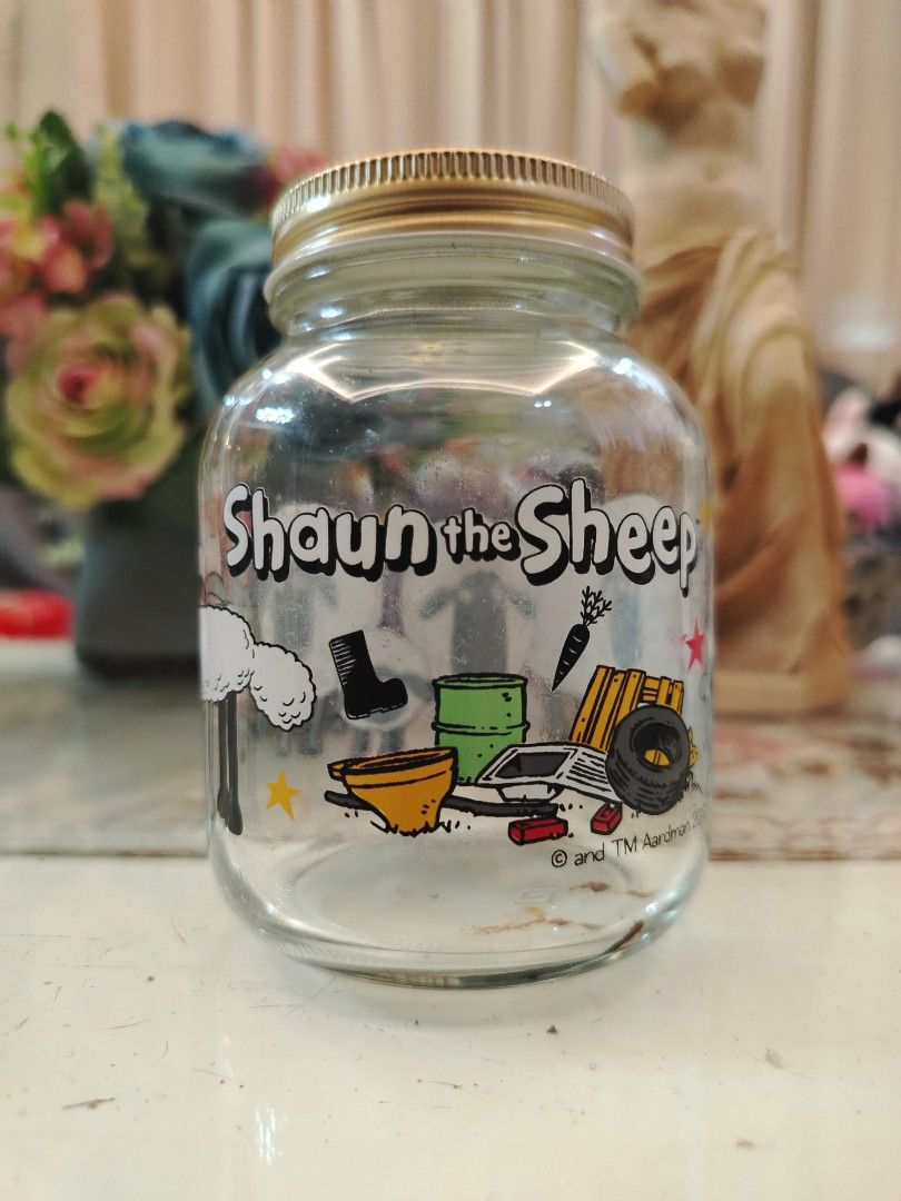 Shaun the Sheep Glass Jar (Category: Dinnerware & Cutlery) located in San Fernando. Submitted by jpmarketplace2023 (Listing ID 1373048631, Image 3). Description: 💚 All items are authentic from Japan. 💛 MOP: GCash (❌️ GCash Protect) 🩵 MOD: LBC only (❌️ S. Checkout, COD, COP) 💙 Meet-up: Vista Mall, San Fernando, Pampanga 💜 All items are on-hand. 🧡 First to pay gets the item first. ❤️ Breakable items are packed with care and caution. Seller wi