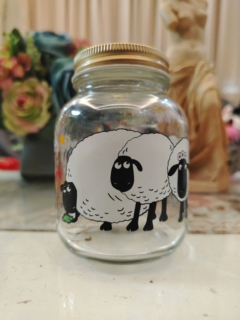 Shaun the Sheep Glass Jar (Category: Dinnerware & Cutlery) located in San Fernando. Submitted by jpmarketplace2023 (Listing ID 1373048631, Image 2). Description: 💚 All items are authentic from Japan. 💛 MOP: GCash (❌️ GCash Protect) 🩵 MOD: LBC only (❌️ S. Checkout, COD, COP) 💙 Meet-up: Vista Mall, San Fernando, Pampanga 💜 All items are on-hand. 🧡 First to pay gets the item first. ❤️ Breakable items are packed with care and caution. Seller wi
