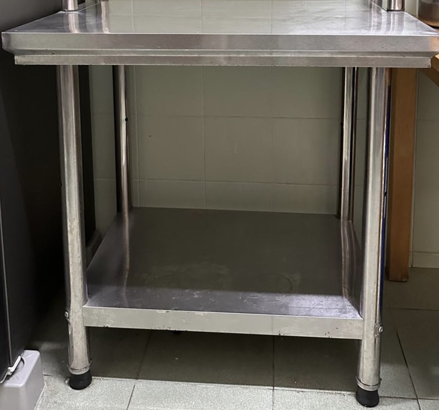Stainless work station/table, Furniture & Home Living, Kitchenware ...