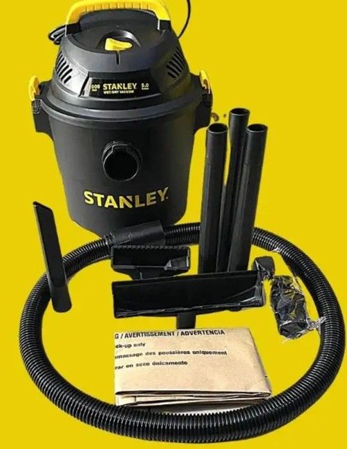 stanley wet and dry vacuum (Category: Cleaning Tools & Supplies) located in Bacoor. Submitted by chains08 (Listing ID 1372939190, Image 1). Description: with few scratches, seldom used.