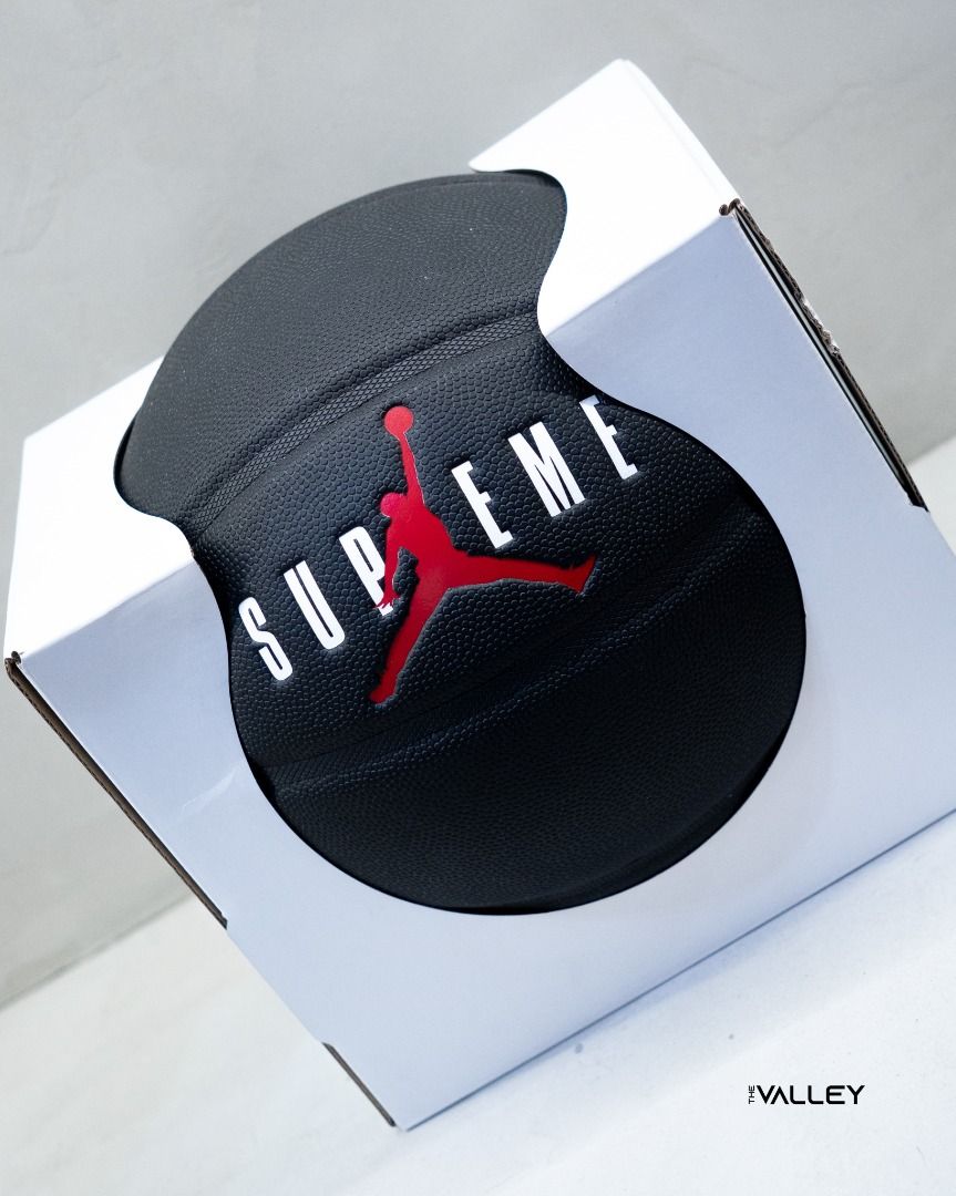Supreme Jordan Basketball Black (Category: Racket and Ball Sports) located in Pasig City. Submitted by thevalleyph (Listing ID 1372918277, Image 1). Description: For inquiries, feel free to contact us through the following: Mobile: 09156917195 / 09524811191 Website: www.thevalley-store.ph Stay connected with us on social media: Facebook: The Valley Store PH Instagram: @thevalleystore_ph You can also visit us at our physical store: Ayala Malls the