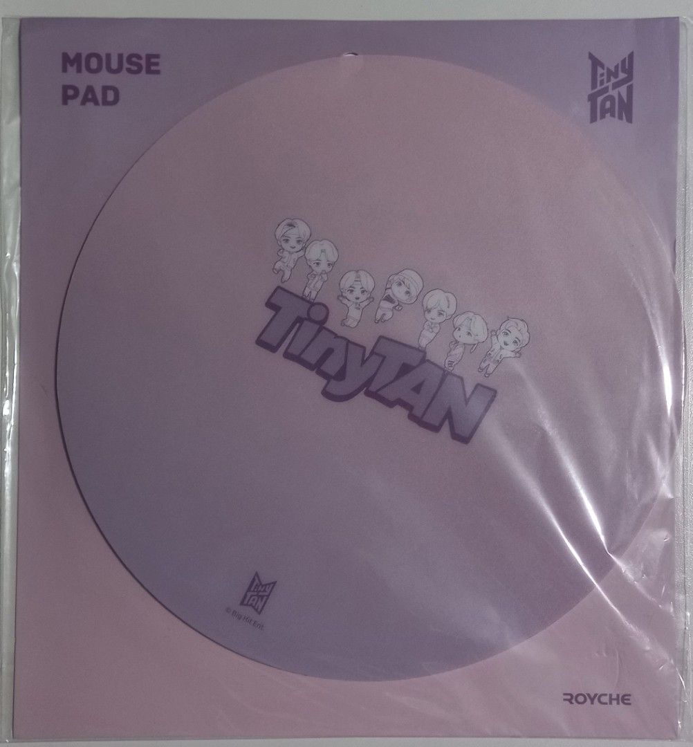 TinyTan Mousepad (Category: Mouse & Mousepads) located in Las Pinas. Submitted by mileys_05 (Listing ID 1372979565, Image 3). Description: On hand from Korea Purple, official..