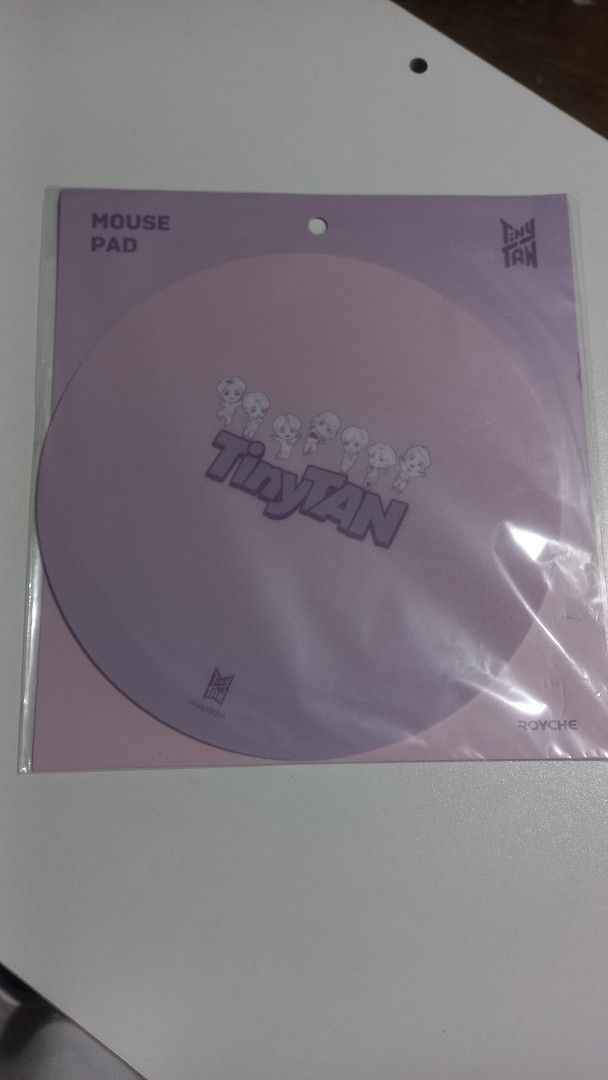TinyTan Mousepad (Category: Mouse & Mousepads) located in Las Pinas. Submitted by mileys_05 (Listing ID 1372979565, Image 2). Description: On hand from Korea Purple, official..