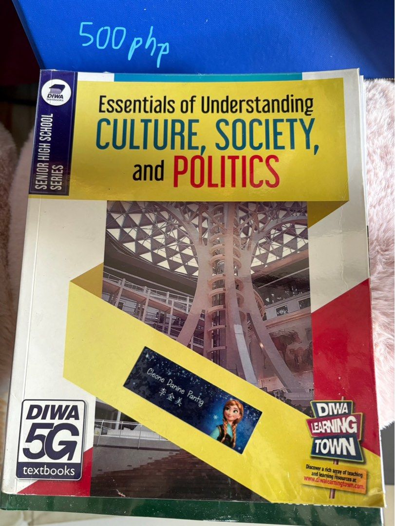 UST BOOKS SHS UCSP (Category: Textbooks) located in Manila. Submitted by hii678 (Listing ID 1372916266, Image 1). Description: Has a name on it but never been used. with plastic wrap.