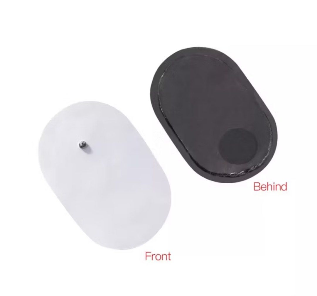 2pcs white electrode pads for tens acupuncture (Category: Medical Supplies & Tools) located in General Trias. Submitted by aprilocampo0412 (Listing ID 1373173685, Image 3). Description: 2pcs white electrode pads for tens acupuncture.