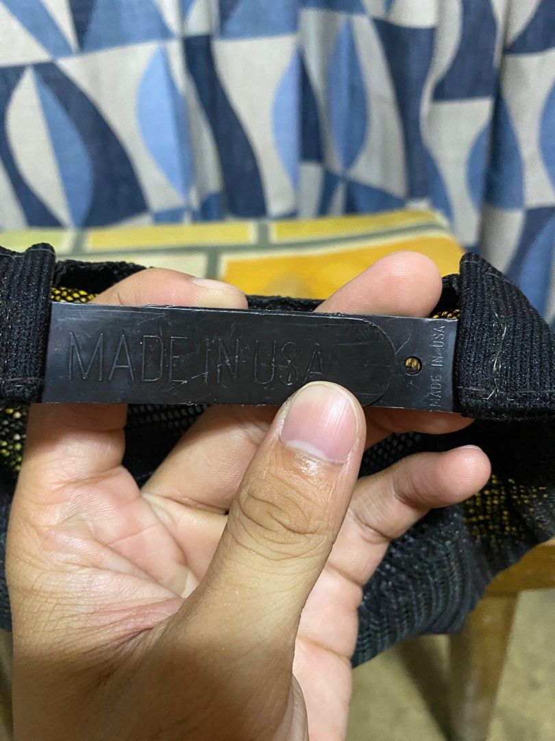 70s NET CAP (Category: Caps & Hats) located in Mabalacat. Submitted by GOTGAMETHRIFT (Listing ID 1373106999, Image 3). Description: 1970s CAP VERY GOOD CONDITION ISSUE NOT IN SHAPE BUT BRIM GOOD 500+SF .