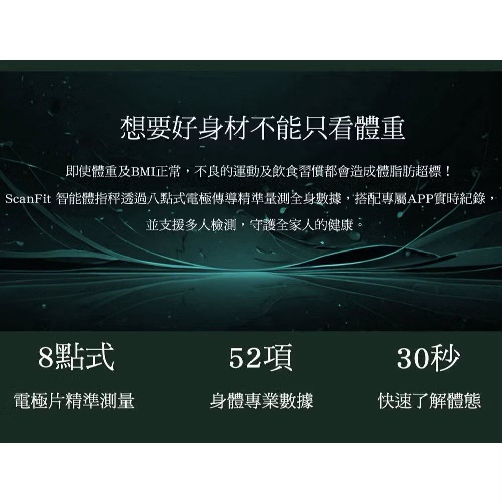 由 aviciiever (刊登 ID 1373092266，圖片 3) 提交，位於 新北市 (New Taipei) 的 未來實驗室體脂計 體脂秤 (類別：有氧健身器材)，說明：全新未使用 黑色的 比各大通路便宜囉 蘆洲可面交。