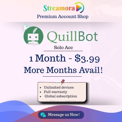 💡 Quillbot Subscription (Solo Acc) for Writing & Paraphrasing 💻, Video ...