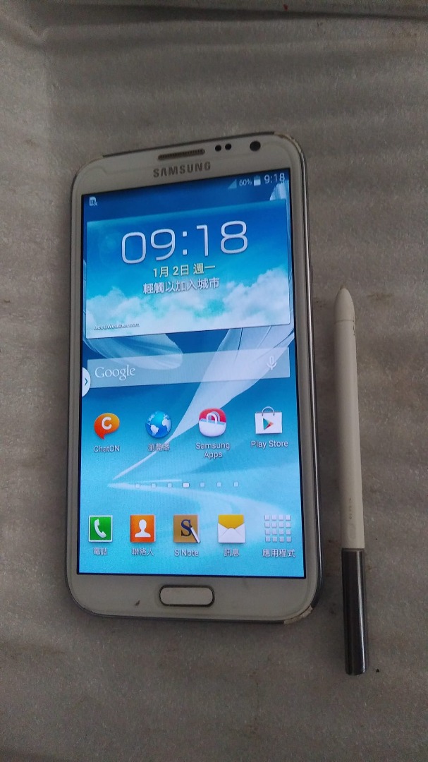 . Samsung Galaxy Note II N7100 16G Android 4.42 Samsung Tab A P350 16G ...