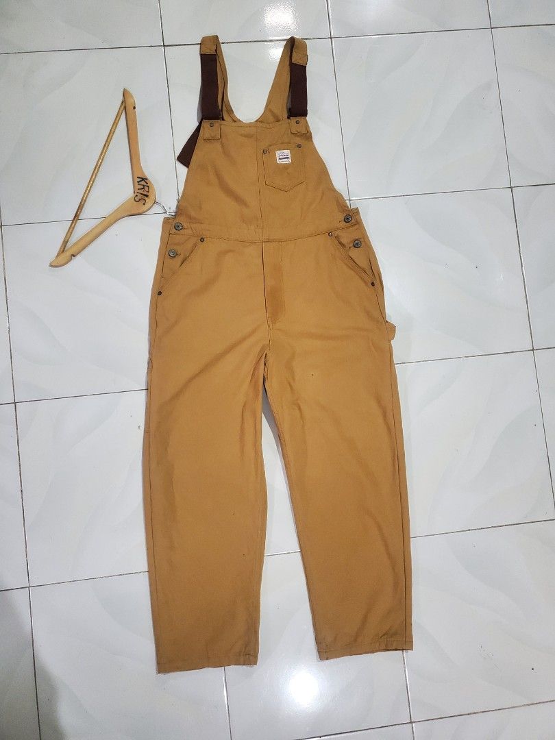 Amekaji workwear maden (Category: Sets & Coordinates) located in Binalbagan. Submitted by Kristoffer_Arguelles (Listing ID 1373096853, Image 2). Description: good as new condition no unevens large 34-36 length from waist 40 from top to bottom is 56 inches no scratches no holes it has some minor dirt only and dot rust stains authentic.
