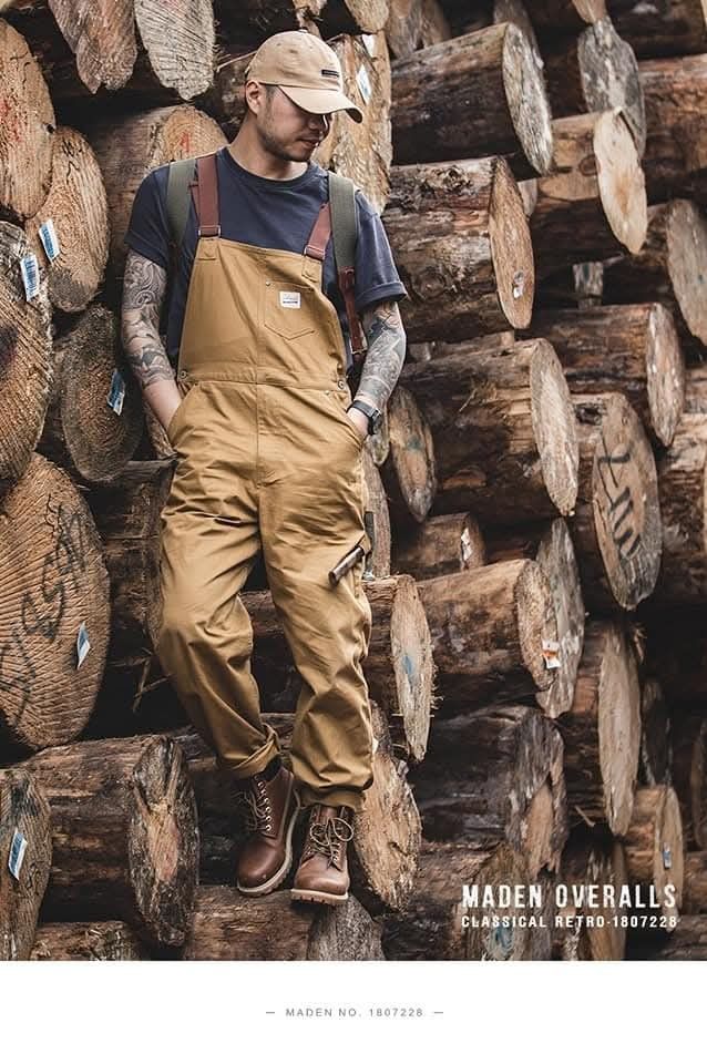 Amekaji workwear maden (Category: Sets & Coordinates) located in Binalbagan. Submitted by Kristoffer_Arguelles (Listing ID 1373096853, Image 1). Description: good as new condition no unevens large 34-36 length from waist 40 from top to bottom is 56 inches no scratches no holes it has some minor dirt only and dot rust stains authentic.