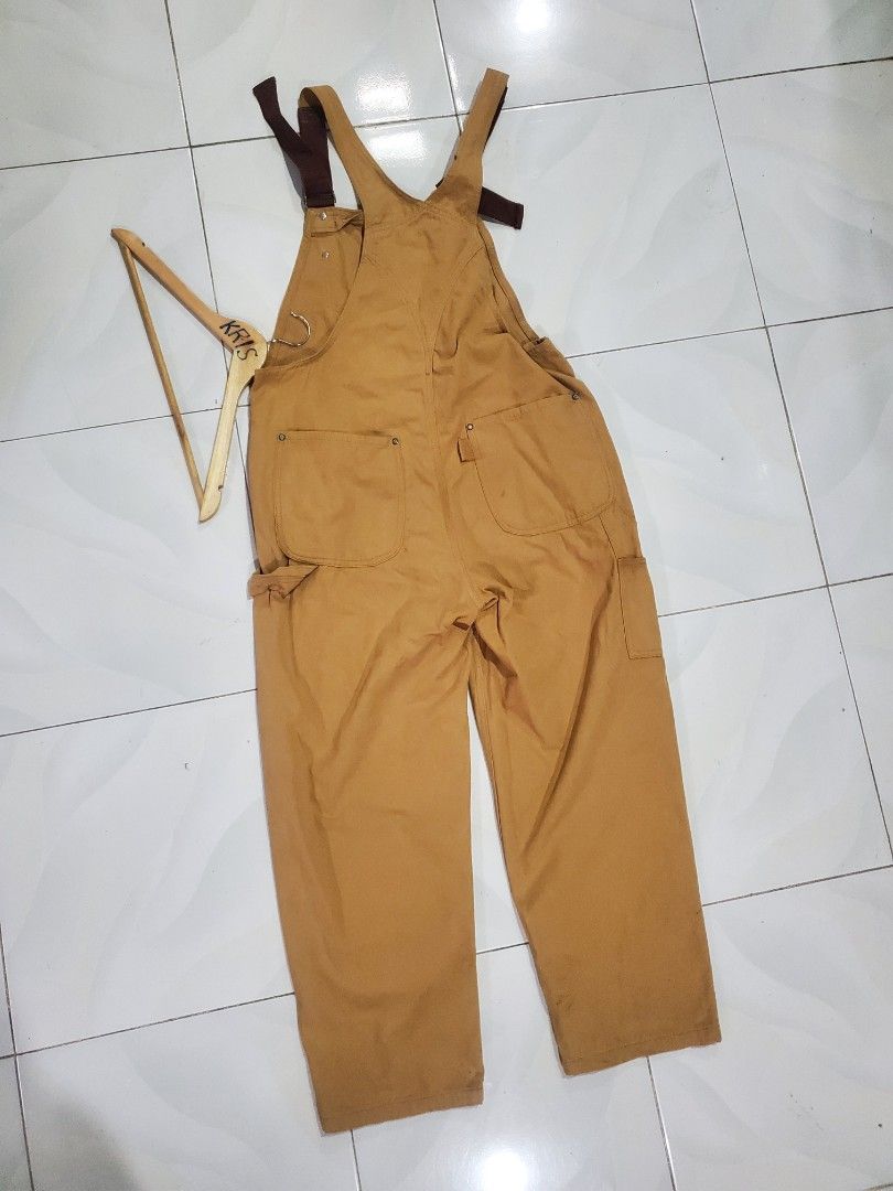Amekaji workwear maden (Category: Sets & Coordinates) located in Binalbagan. Submitted by Kristoffer_Arguelles (Listing ID 1373096853, Image 3). Description: good as new condition no unevens large 34-36 length from waist 40 from top to bottom is 56 inches no scratches no holes it has some minor dirt only and dot rust stains authentic.
