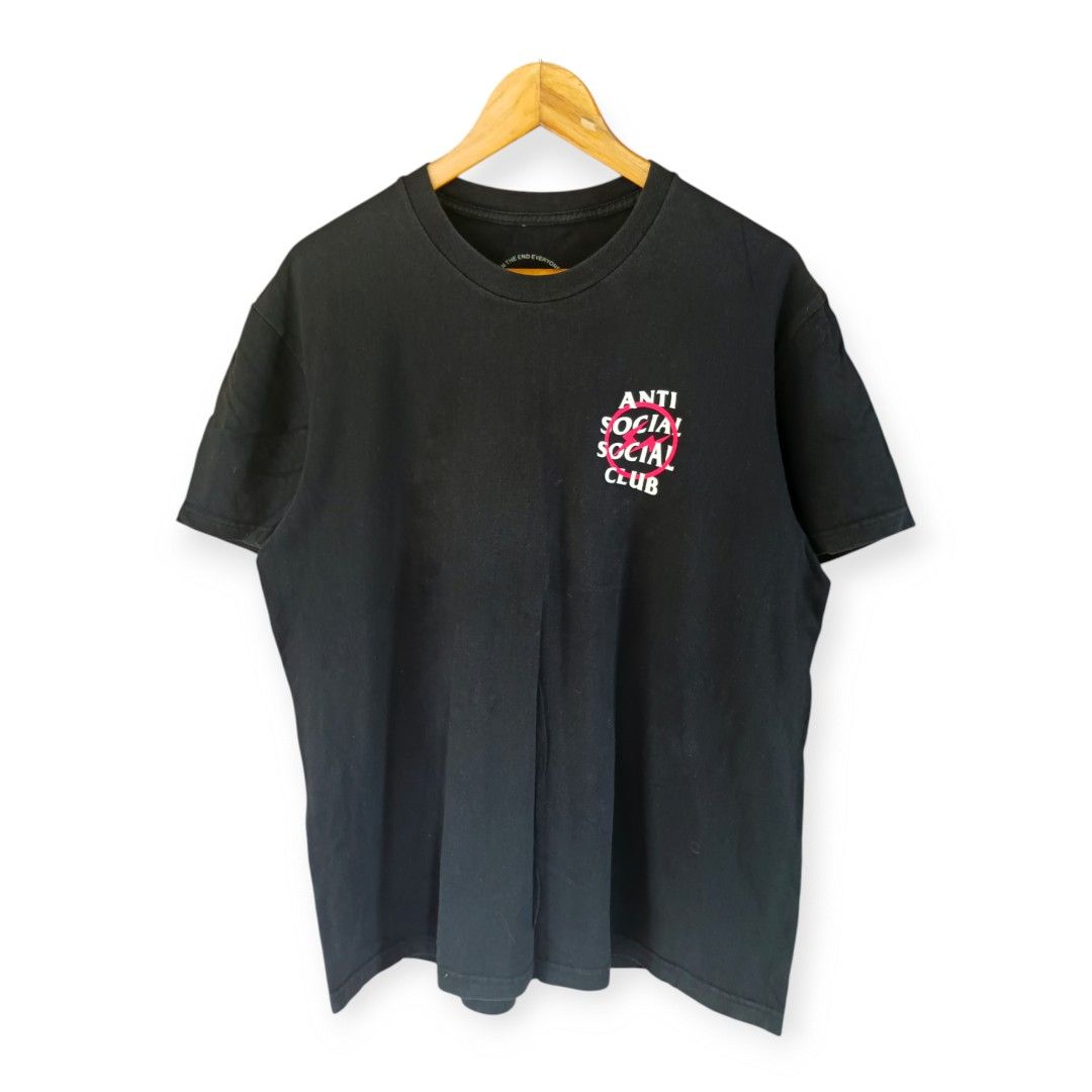 Anti Social Social Club Fragments tee (Category: Tshirts & Polo Shirts ) located in Antipolo. Submitted by pretty.flacko1 (Listing ID 1373224716, Image 2). Description: Anti Social Social Club Fragments tee Medium (22x27.5) 9/10 Good Condition Very minimal hairlines 650.