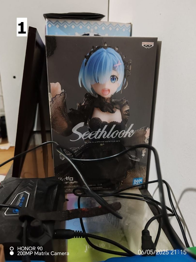 Rem Rezero (Assorted 7pcs) (Category: Figurines & Statues) located in General Trias. Submitted by jeromebarb07856 (Listing ID 1373217730, Image 1). Description: 1. Banpresto Re:Zero -Starting Life in Another World- Seethlook-REM- (New, unopened) 2. SEGA Re:Zero – Starting Life in Another World: Rem (Wedding Dress Ver.) SPM Figure- (New, unopened) 3. Taito Re:Zero Rem～Sakura Ver- (Like New, with box) 4. Rem Winter Ver Re:ZERO Prize Figure- (Like N