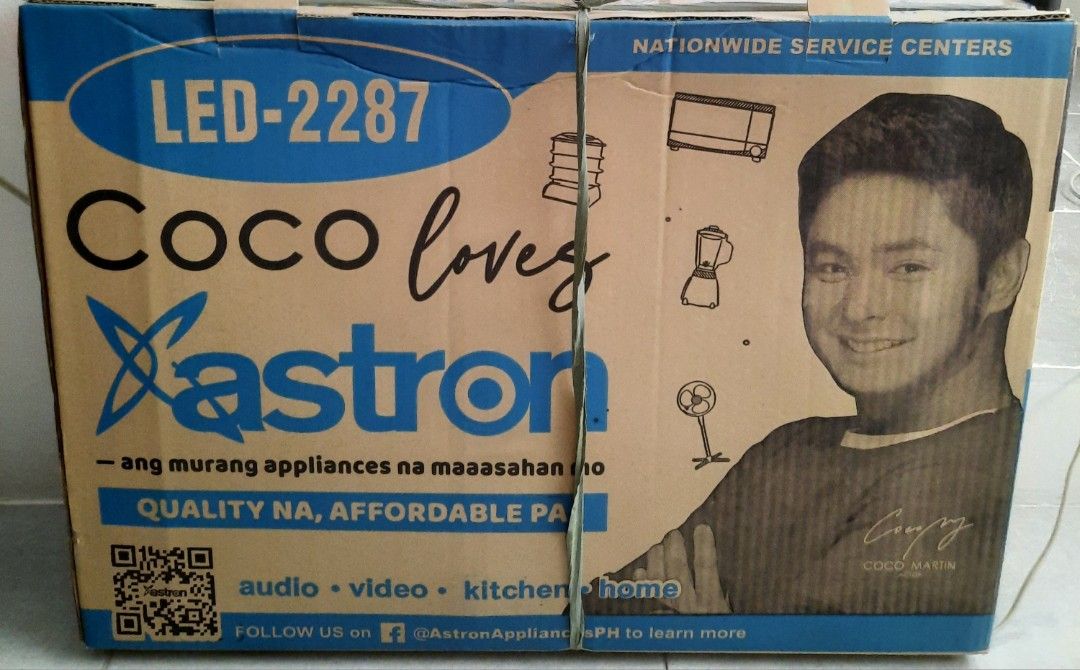 Astron 22" TV LED - 2287 (Category: TV) located in Caloocan City. Submitted by authentic_shop1 (Listing ID 1373052374, Image 2). Description: •brand-new 📌Last price posted 😊 ❎No returns & refund. Sales are FINAL.😊 ❎No meet-ups. ❎No rush shipping. 📌First to pay, gets the item. 📌Shipping to be shouldered by Buyer.