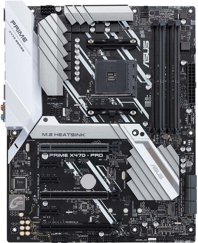 Asus Prime X470 Pro ATX Motherboard63142561835522110