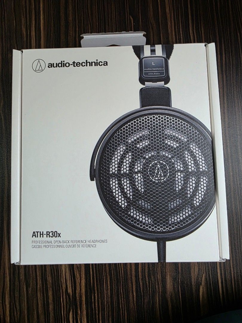 ATH-R30x Open-Back Reference Headphones (Category: Headphones & Headsets) located in Singapore. Submitted by syasya101088 (Listing ID 1373094982, Image 1). Description: .