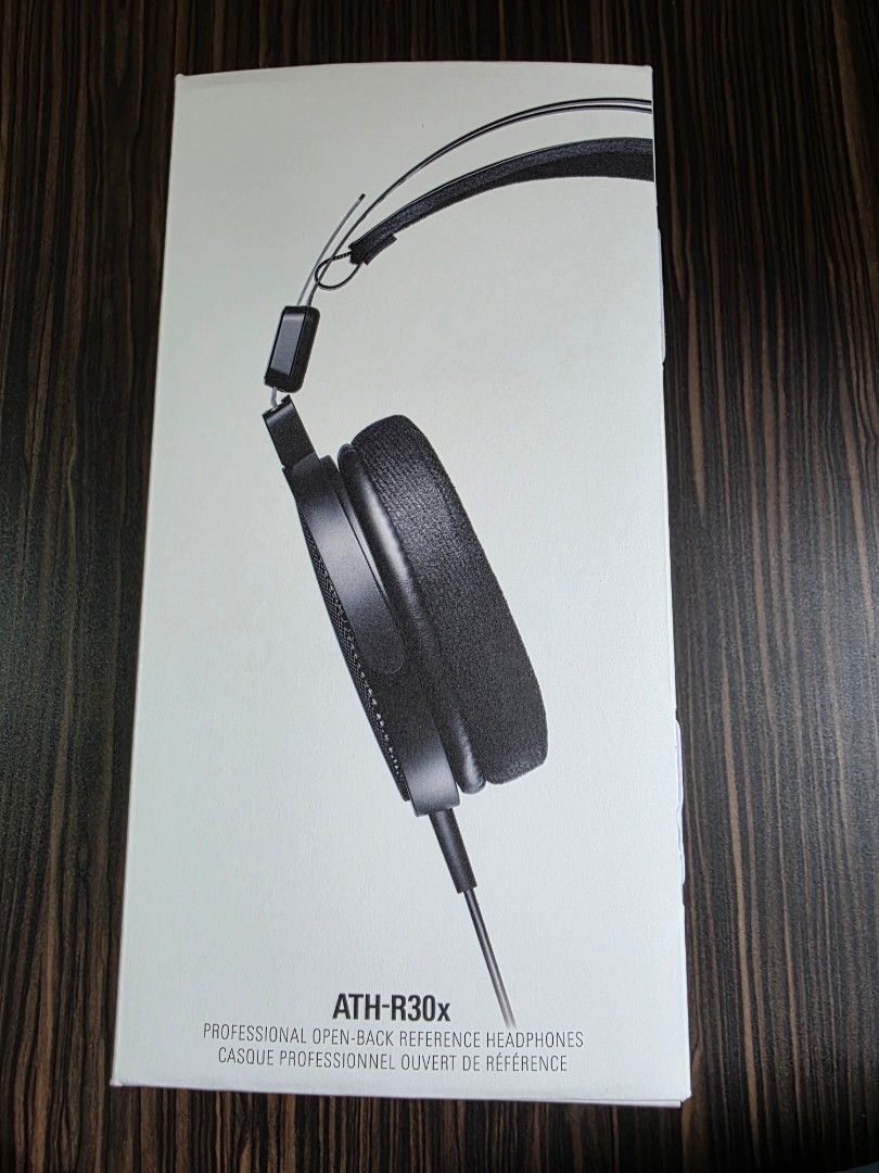 ATH-R30x Open-Back Reference Headphones (Category: Headphones & Headsets) located in Singapore. Submitted by syasya101088 (Listing ID 1373094982, Image 3). Description: .