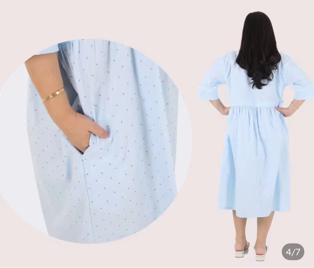 BellaMom Green Maternity Dress (Category: Maternity wear) located in Las Pinas. Submitted by rycegomez (Listing ID 1373070198, Image 3). Description: With pockets, comfortable to use. Only used once right after childbirth. Dress is color green. Bought this for 1595 original price. Selling for 1K.