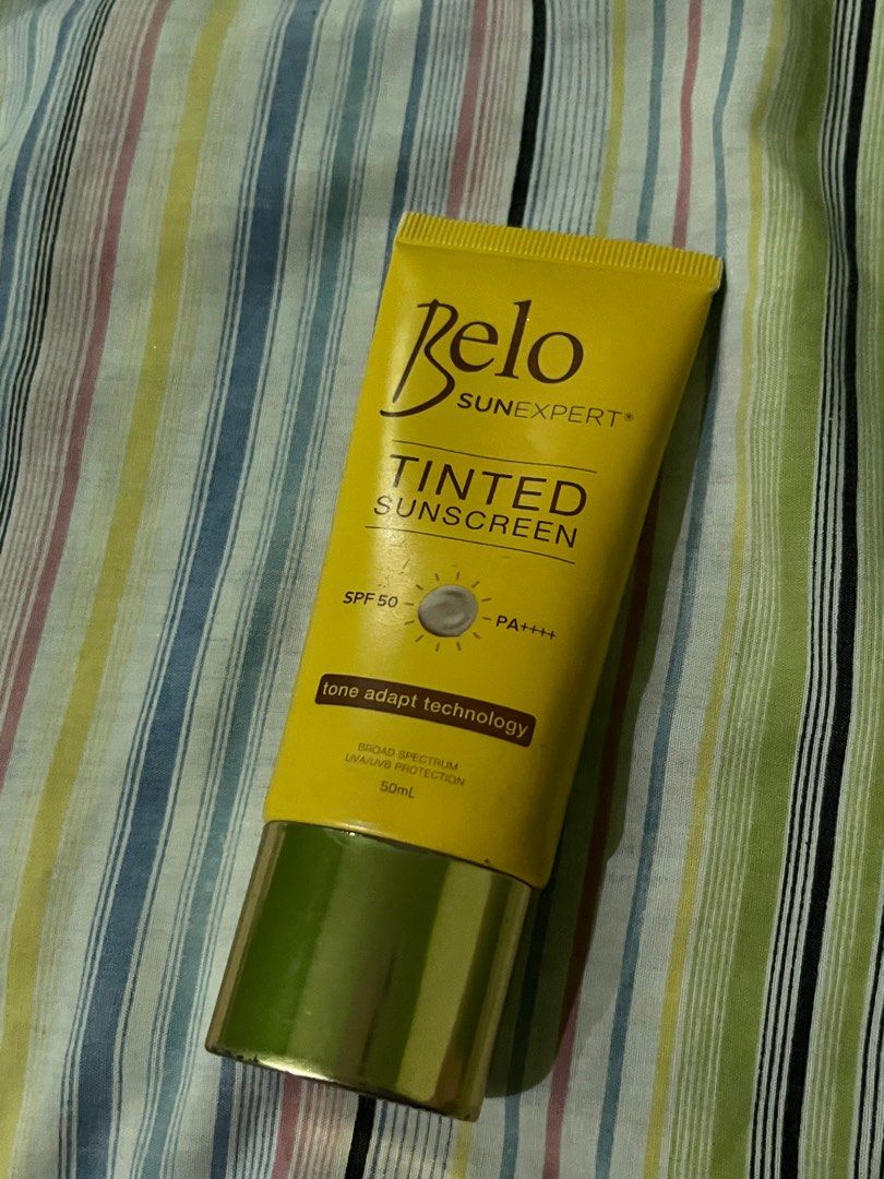Belo Tinted Sunscreen (Category: Face Care) located in San Rafael. Submitted by sevcamero (Listing ID 1373191717, Image 1). Description: 30% left expiration: aug. 2026 rfs: declutterring payo before shipping shipping shouldered by the buyer.