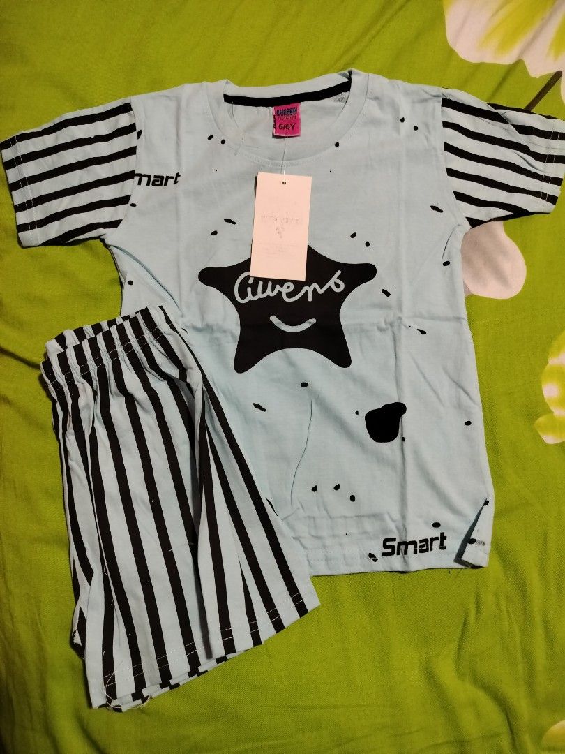 Blue Star playset (Category: Babies & Kids Fashion) located in Singapore. Submitted by saliza1514 (Listing ID 1373138766, Image 1). Description: sizes left tag 1/2 -6mths tag 3/4-1/2 yr tag 7/8- 5/6 yr mailing $2 smartpac $3.