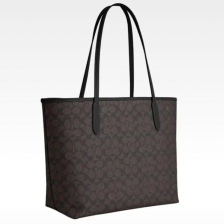 Coach City Tote (Category: Bags & Wallets) located in Singapore. Submitted by banahanana (Listing ID 1373076116, Image 2). Description: Coach city tote in walnut black Authentic (dm for proof) Comes with dust bag and box (zalora) .