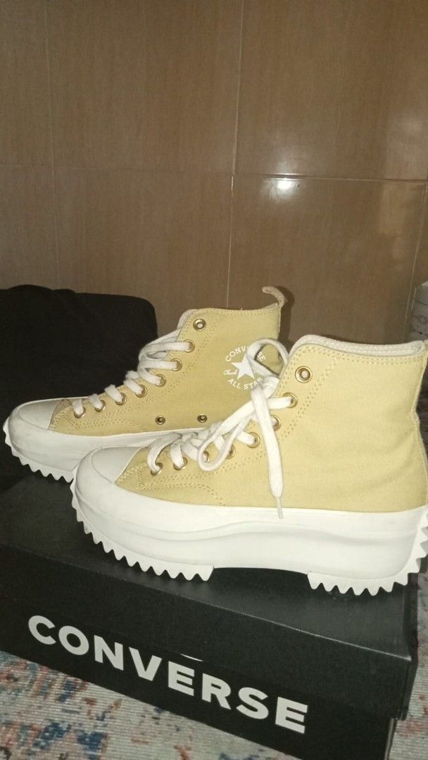 Converse run star hike utility sunflower egret original A09912C