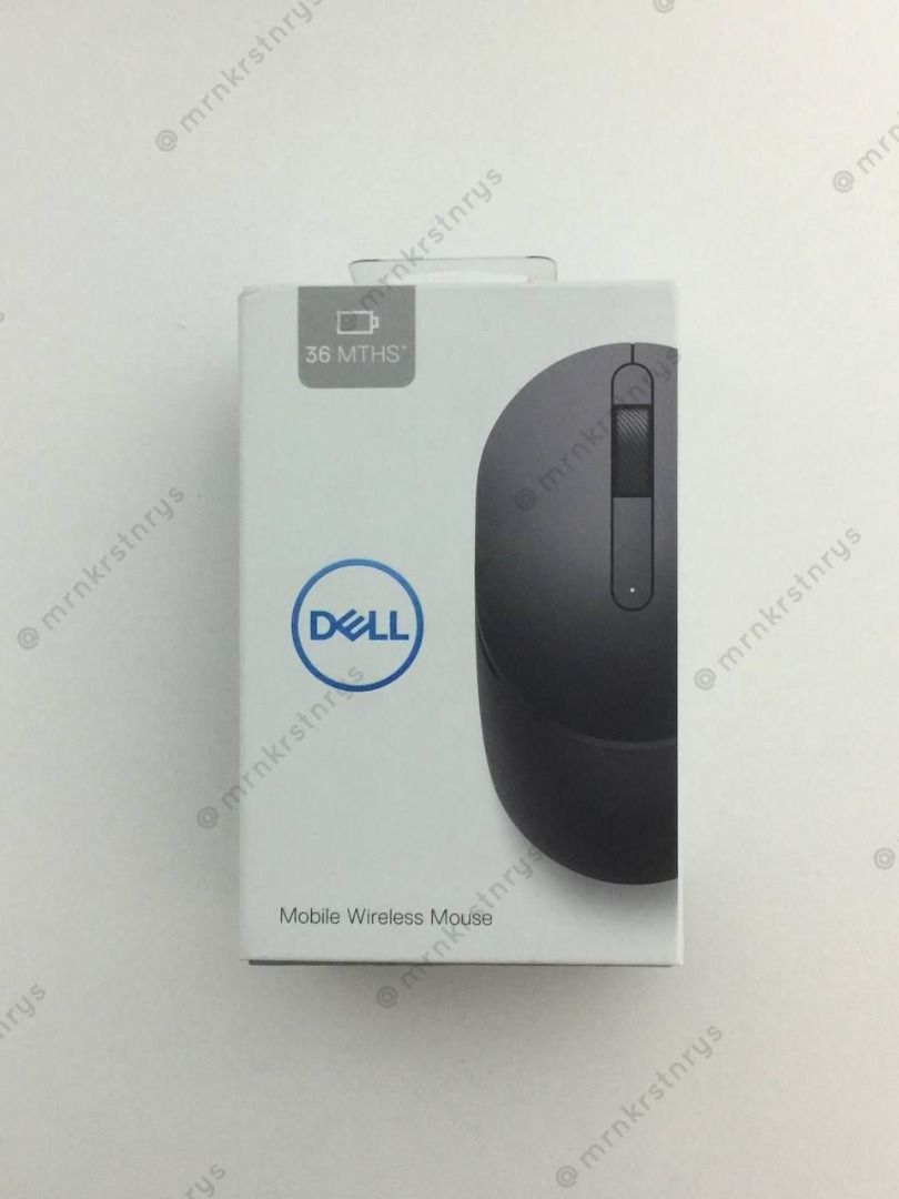Dell Mobile Wireless Mouse (MS3320W) - Black (Category: Mouse & Mousepads) located in Malabon City. Submitted by mrnkrstnrys (Listing ID 1373156474, Image 1). Description: Unused - Sealed -- Key Features: - Dual-mode (Bluetooth & Wireless) for seamless connection - Adjustable DPI (1000, 1600, 2400, 4000) for precision - Compact & comfortable design for extended use - Up to 36 months battery life on a single AA battery - Compatible with Windows, M