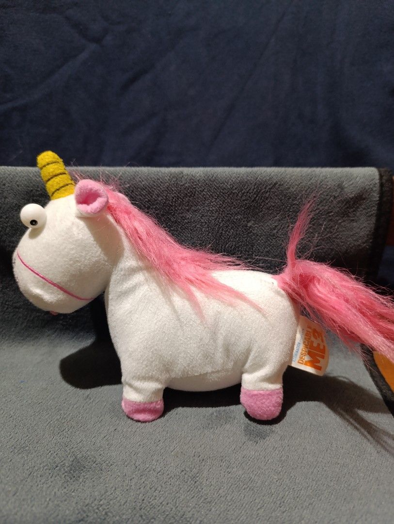 Despicable Me Unicorn Stuffed Toy (Category: Plushies & Soft Toys) located in Marikina City. Submitted by beeeekenneth (Listing ID 1373182588, Image 1). Description: Despicable Me Unicorn Stuffed Toy Location: Marikina + we can do Lalamove for shipment and Gcash for payment pm for interested.