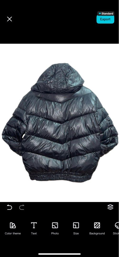 Energie Puffer Jacket Italian Brand (Category: Coats, Jackets and Outerwear) located in Rizal. Submitted by chocomallowpiestuffies (Listing ID 1373225700, Image 2). Description: For sale: Energie Puffer Jacket Italian Brand Dimensions: LXW (Inches) 25X22 Inches Size: Large Mens With packable hoodie DM me for more inquiries Please respect thank you!.