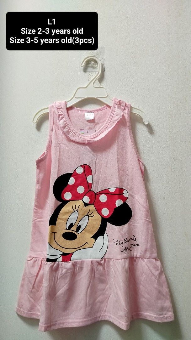 Girl Dress/Comfortable cotton dress for girls (Category: Babies & Kids Fashion) located in Singapore. Submitted by sharonteo09 (Listing ID 1373065456, Image 1). Description: L1-*Chest ptp-27cm L-45cm *Chest ptp-30cm L-50cm L2-*Chest ptp-25cm L-46cm *Chest ptp-30cm L-49cm.