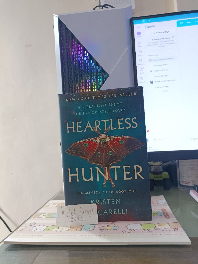 Heartless Hunter (Category: Storybooks) located in Cavite. Submitted by pagesandpawsvioletsrngl (Listing ID 1358733012, Image 3). Description: US HB Amazon pre order ETA June-Aug 2025 Secured copy : 1.