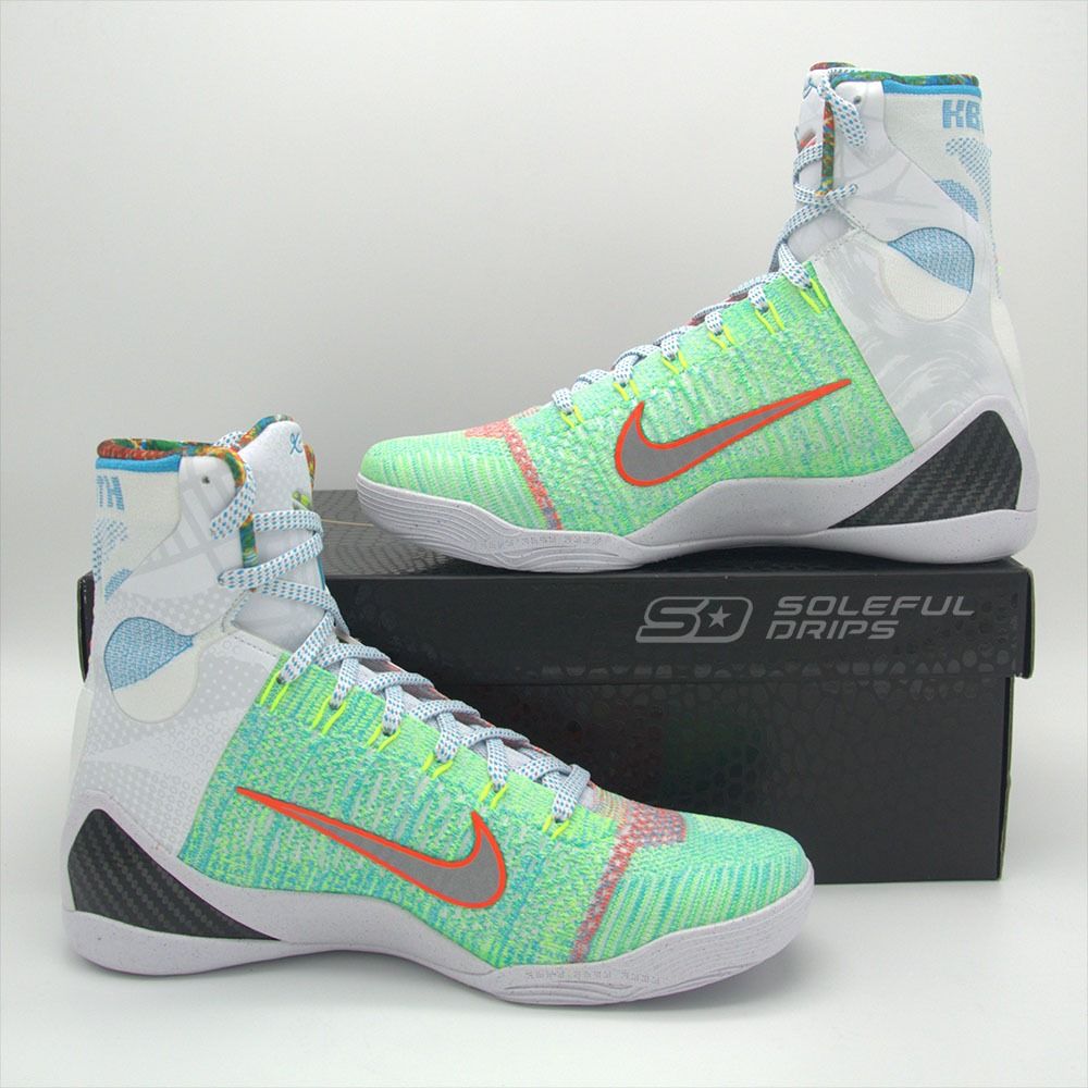 Kobe 9 Elite 'What The' US 9 (Category: Sneakers) located in Taguig. Submitted by elieeezer (Listing ID 1373177158, Image 3). Description: STEAL DEAL⚡FIRM PRICE NO LP Kobe 9 Elite 'What The' BNDS / US 9 - Php 13,495 📍McKinley Hill, Taguig FB / Tiktok / IG: soleful.drips .