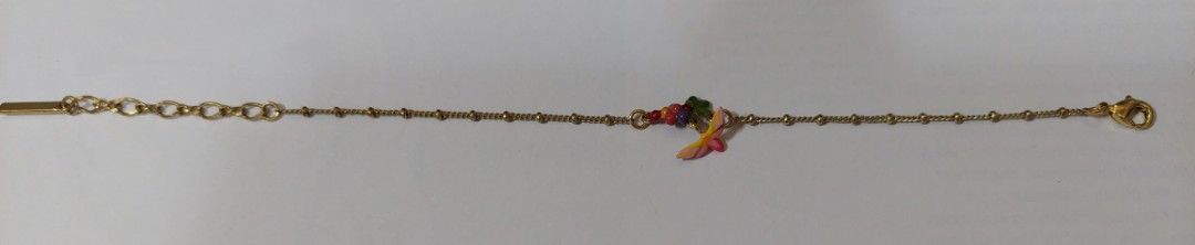 #斷捨離 #可議價 Les Nereides 蜻蜓水果手鏈 Dragonfly And Fruit Bracelet64204533147649110