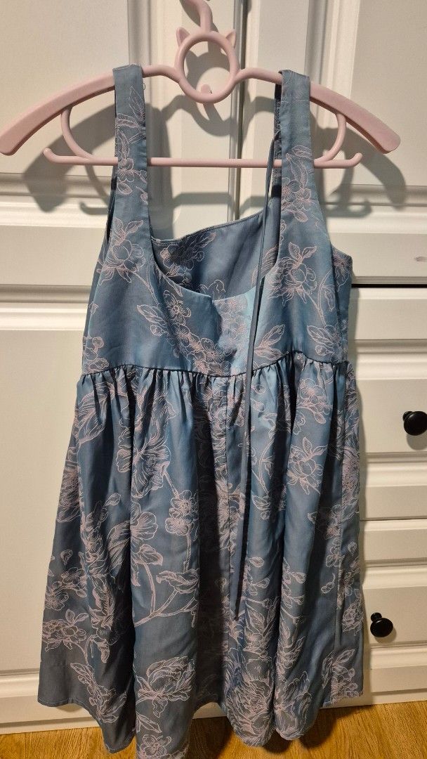 Love Bonito Dress (8-9yo) (Category: Babies & Kids Fashion) located in Singapore. Submitted by prissypoks (Listing ID 1373075307, Image 2). Description: worn only once for 8-9 years old (133 cm) selling as my child has outgrown it.
