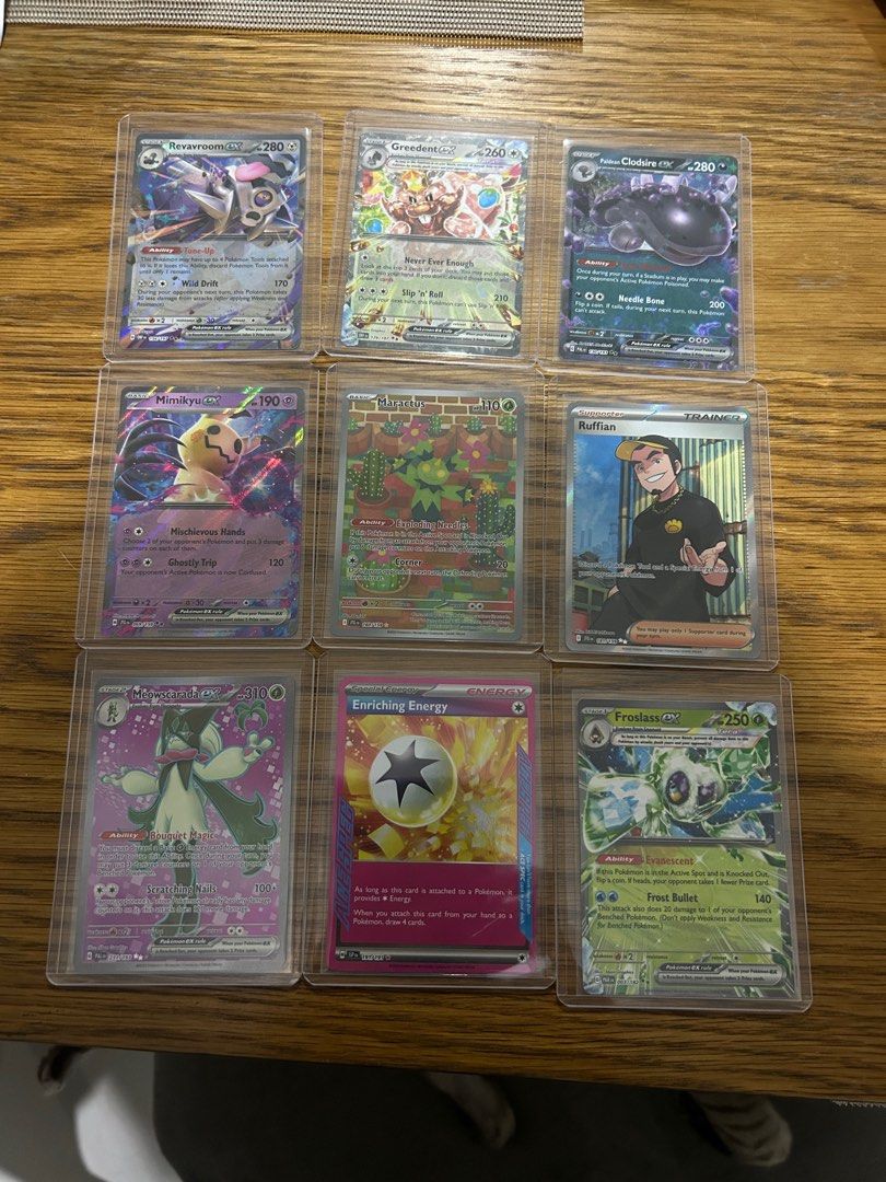 Maractus, Ruffian, Meowscarada EX and more, Hobbies & Toys, Toys ...