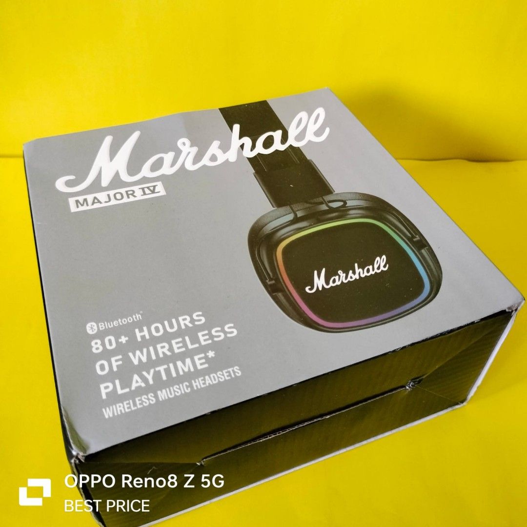 MARSHALL MAJOR IV BLUETOOTH HEADPHONES (Category: Headphones & Headsets) located in Paranaque City. Submitted by audioaddict0517 (Listing ID 1373059755, Image 3). Description: .