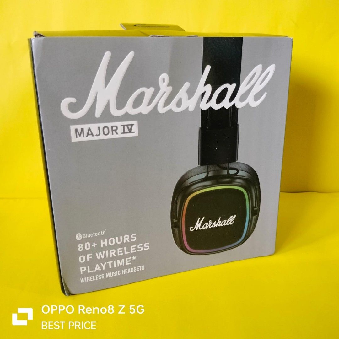MARSHALL MAJOR IV BLUETOOTH HEADPHONES (Category: Headphones & Headsets) located in Paranaque City. Submitted by audioaddict0517 (Listing ID 1373059755, Image 2). Description: .