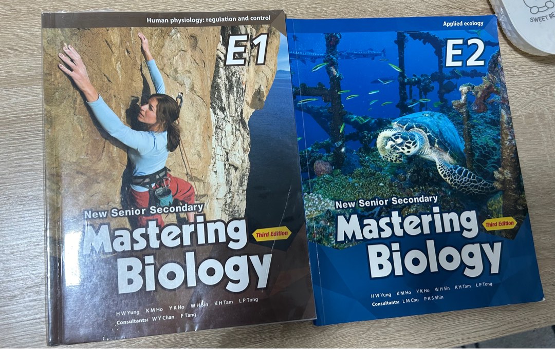 Mastering biology E1 & E2, 興趣及遊戲, 書本 & 文具, 教科書 - Carousell