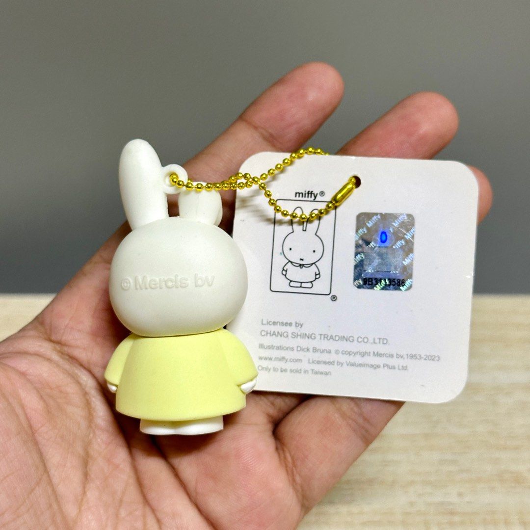 Miffy Rubber Figure Charm 5.7cm - Php 175 (Category: Designer & Blind Box Toys) located in Davao. Submitted by pandorastoybox (Listing ID 1373070121, Image 3). Description: Miffy Rubber Figure Charm 5.7cm - Php 175.
