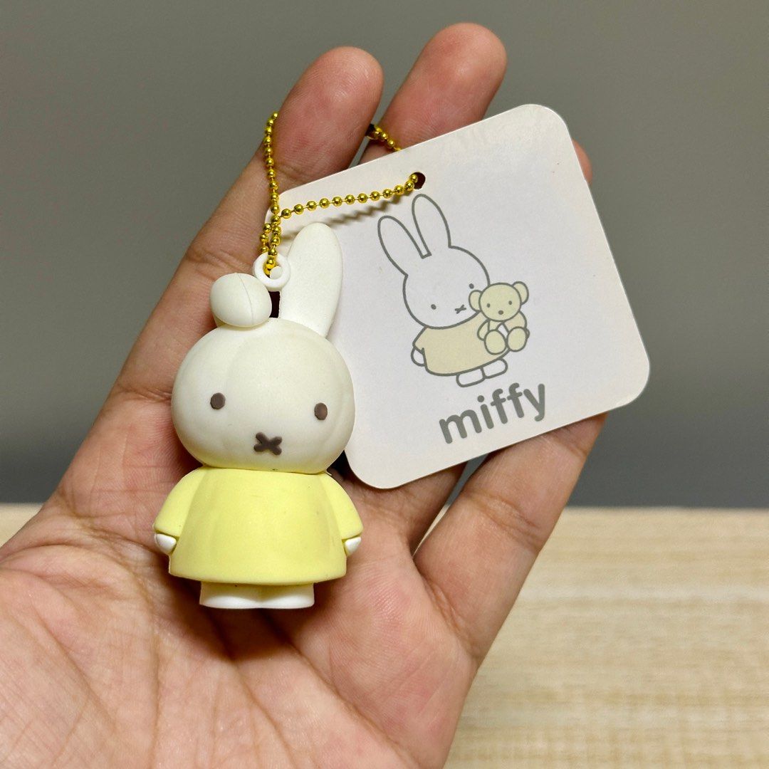 Miffy Rubber Figure Charm 5.7cm - Php 175 (Category: Designer & Blind Box Toys) located in Davao. Submitted by pandorastoybox (Listing ID 1373070121, Image 2). Description: Miffy Rubber Figure Charm 5.7cm - Php 175.