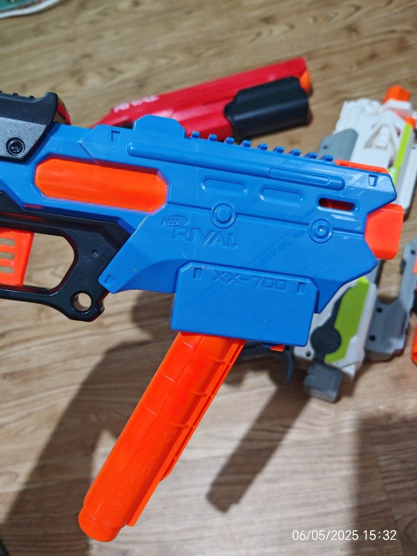 Nerf rival x modulus (Category: Action & Battle Toys) located in Baguio. Submitted by baguiobeans (Listing ID 1373121056, Image 3). Description: All working, wala lang magazine ng modulus.