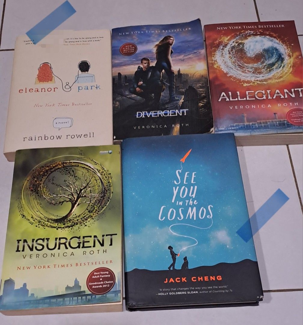 Novel Bahasa Inggris Best Seller, Buku Alat Tulis, Buku di