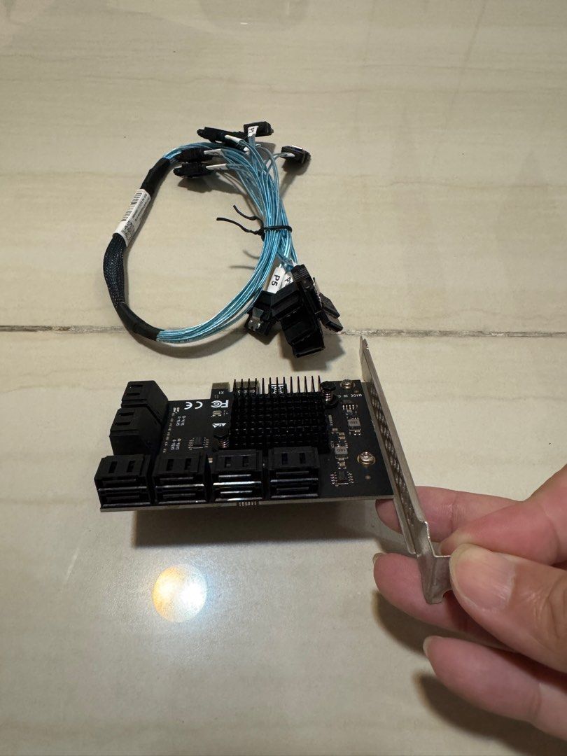 PCI-e to Sata ports controller card63208333251842113