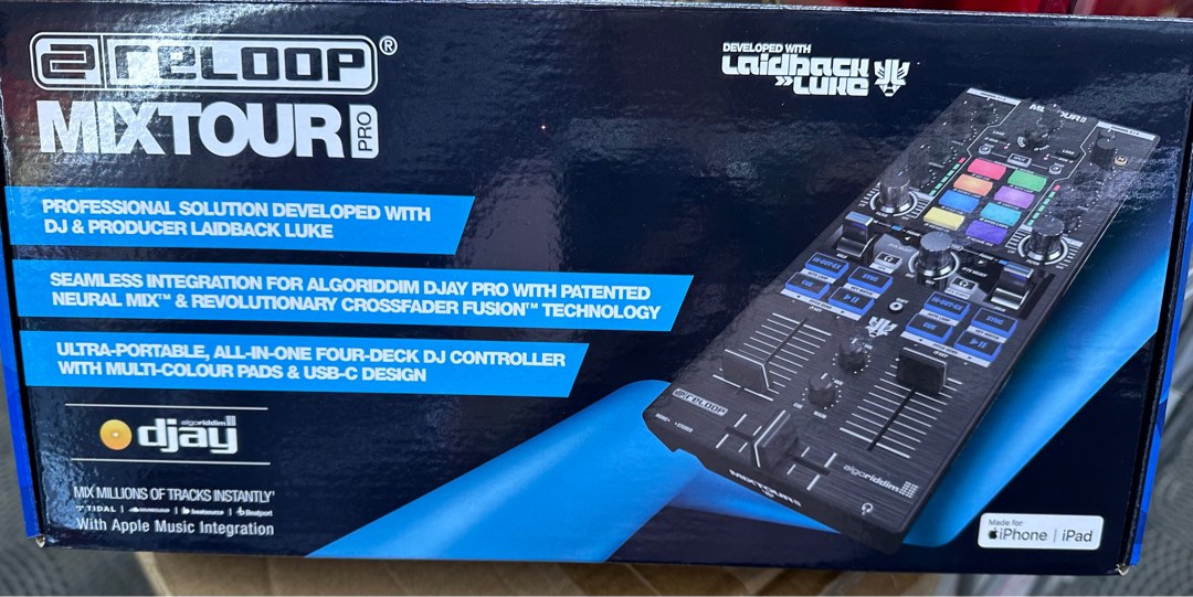Reloop Mixtour Pro DJ Controller, Audio, Other Audio Equipment on Carousell