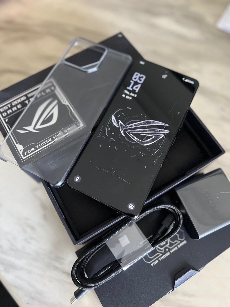 ROG 8 (Category: Asus) located in Manila. Submitted by hhaarryy (Listing ID 1373118824, Image 1). Description: FOR SALE ROG 8 -Snapdragon 8 Gen 3 -12GB RAM -256GB -5G Dual SIM Comes with -Original fast charger -Box -Bumper case Used for 5mos, No scratches, almost new Date of purchase: December 23, 2024 .